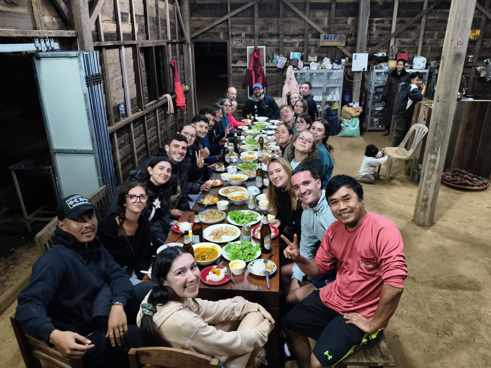 Family Dinner at Shared Happy Farm